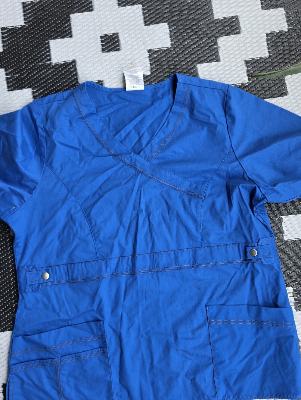 Dickies Xl Womens Scrub Top